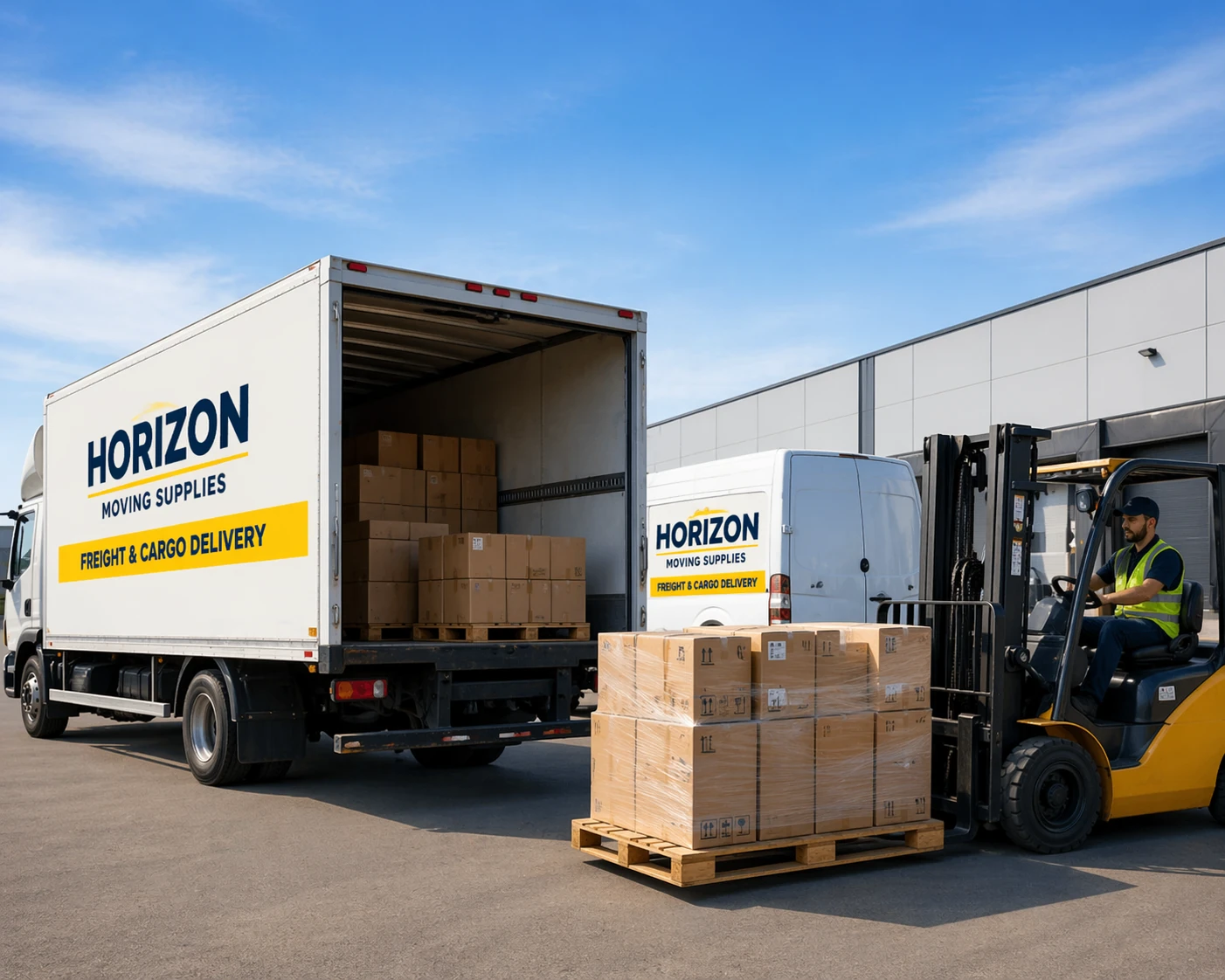 Freight and cargo delivery - Horizon Moving Fort McMurray movers
