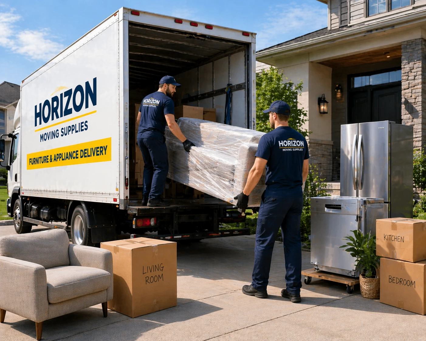 Furniture and appliance delivery - Horizon Moving Fort McMurray movers